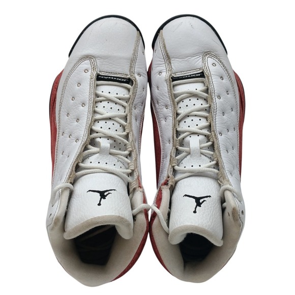 Jordan 13s Chicago Bulls Edition 414571-122 Red & White / Size‎ 9.5 - Picture 7 of 14
